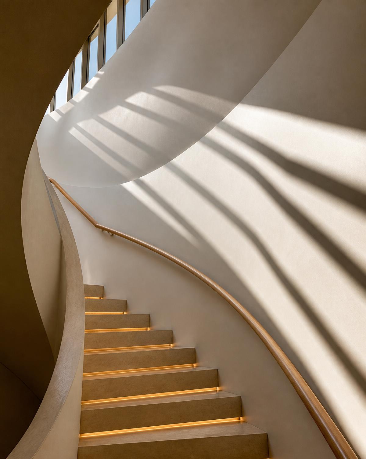 Architektonisches Detail mit Materialität und Licht